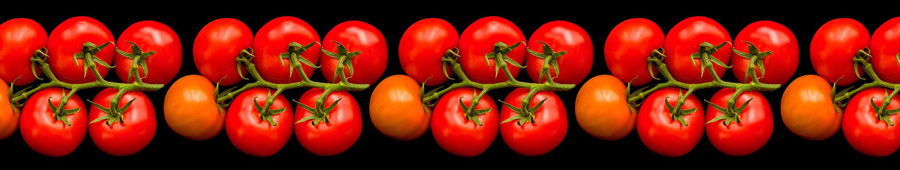 Скинали для кухни: Спелые помидоры
