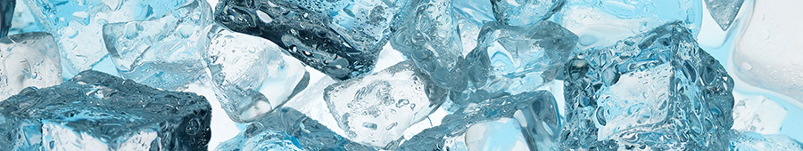 Скинали для кухни: Кубики льда