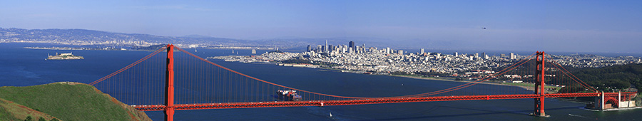 Скинали для кухни: Золотые ворота в Сан-Франциско