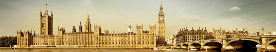 Скинали для кухни: Лондон, Биг Бен и Здание Парламент
