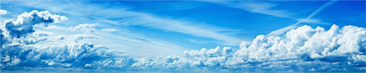 Скинали для кухни: Густые облака на небе