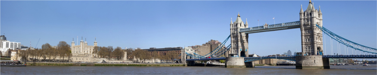 Мост через реку в Лондоне