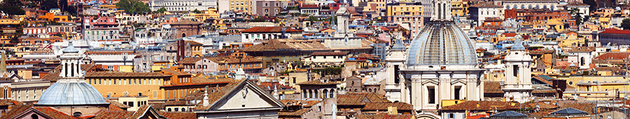 Центр Рима - панорамный вид