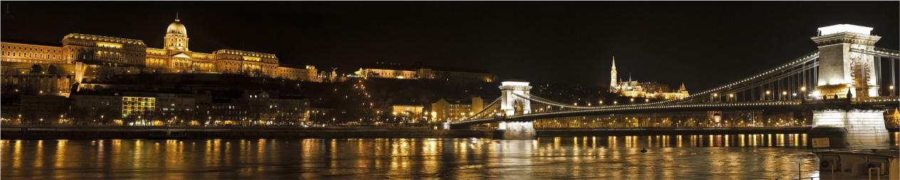 Вид на мост ночью