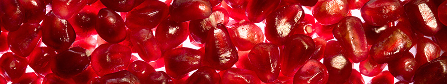 Скинали для кухни: Красные сочные зёрна граната