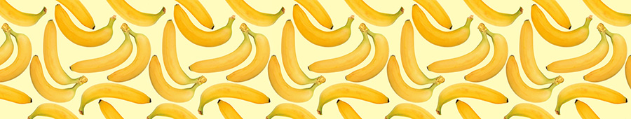 Скинали для кухни: Бананы